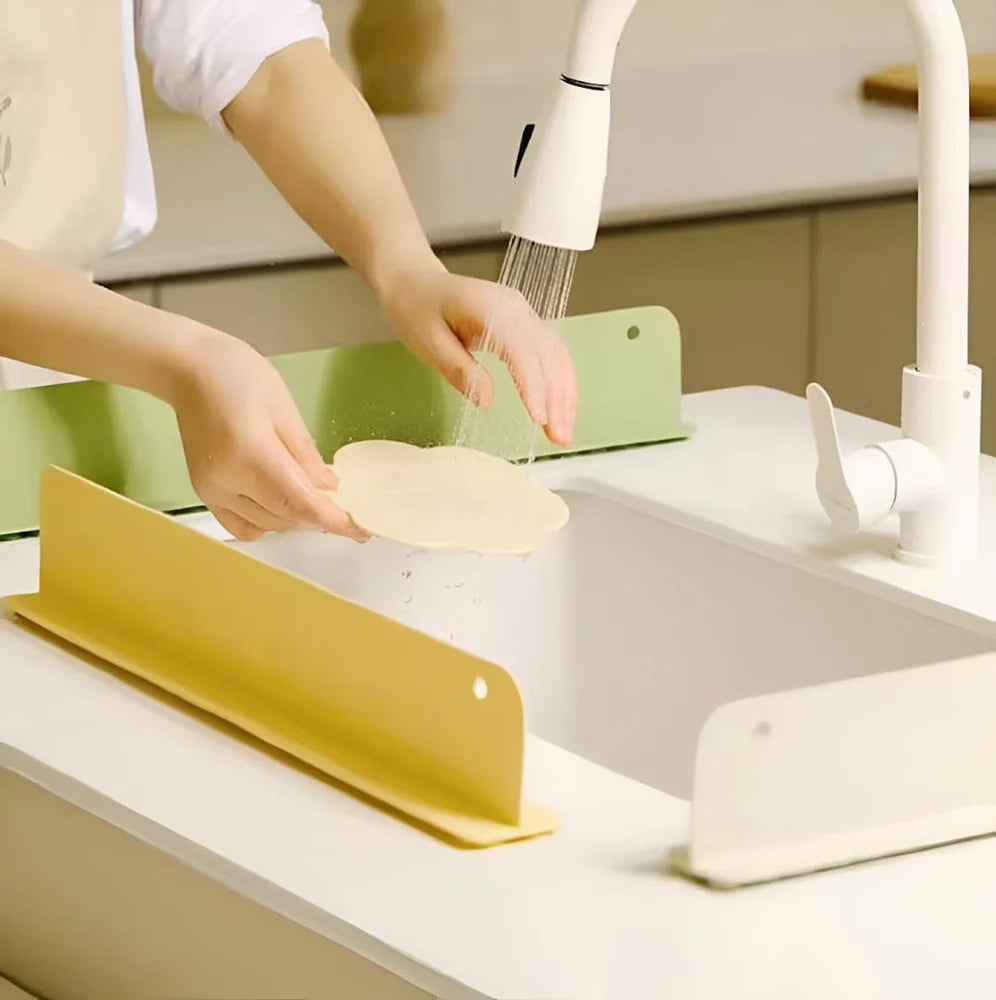 Silicone Sink Splash Guard | Kitchen Sink Water Guard