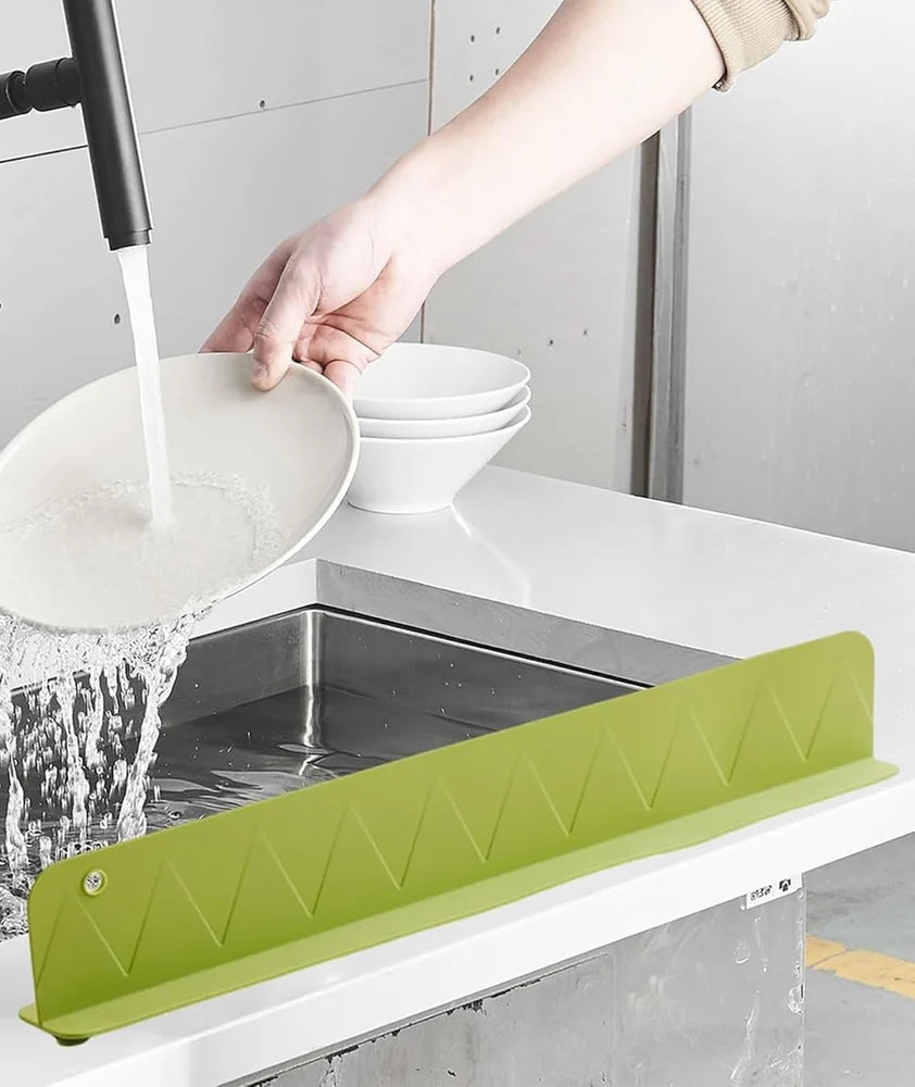 Silicone Sink Splash Guard | Kitchen Sink Water Guard
