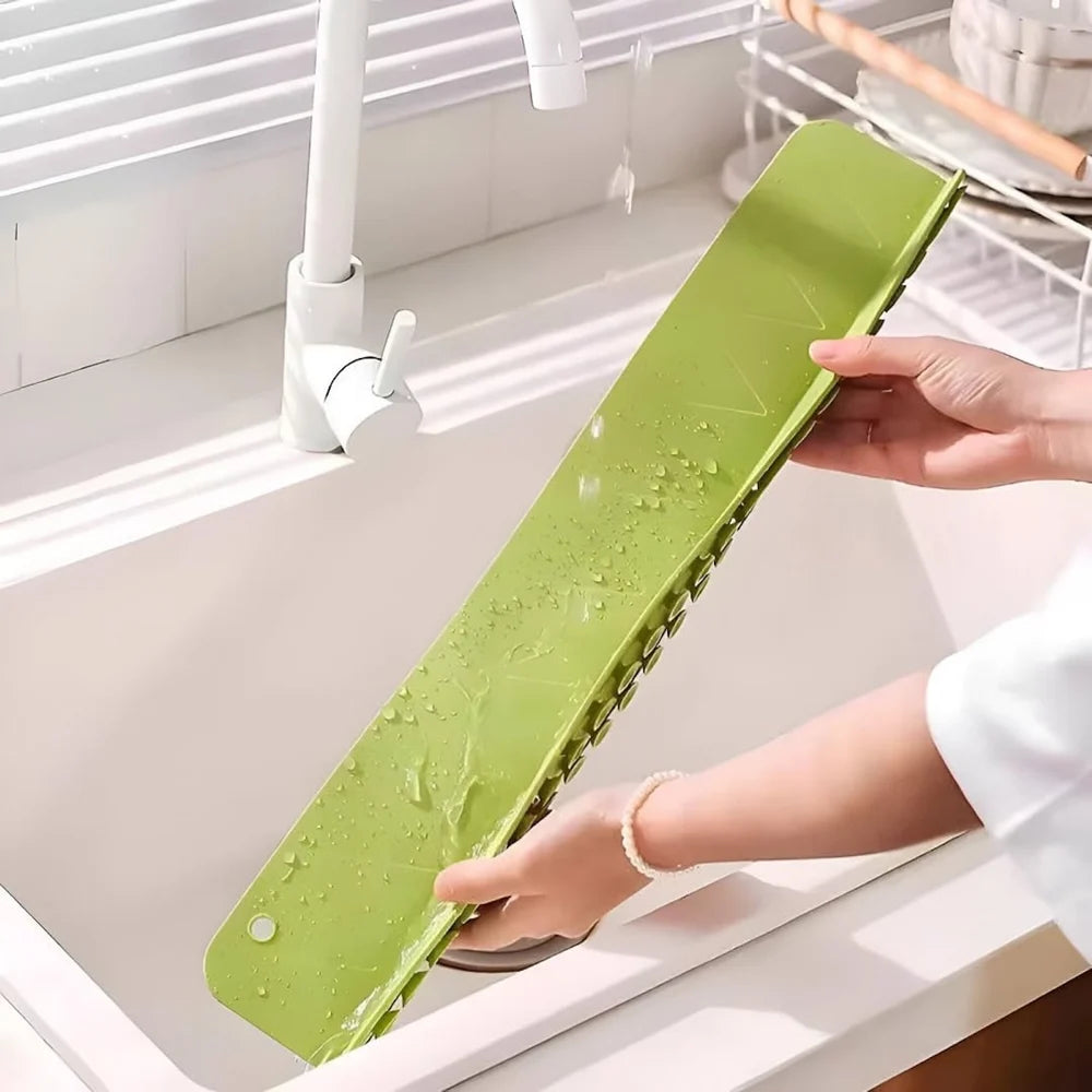 Silicone Sink Splash Guard | Kitchen Sink Water Guard