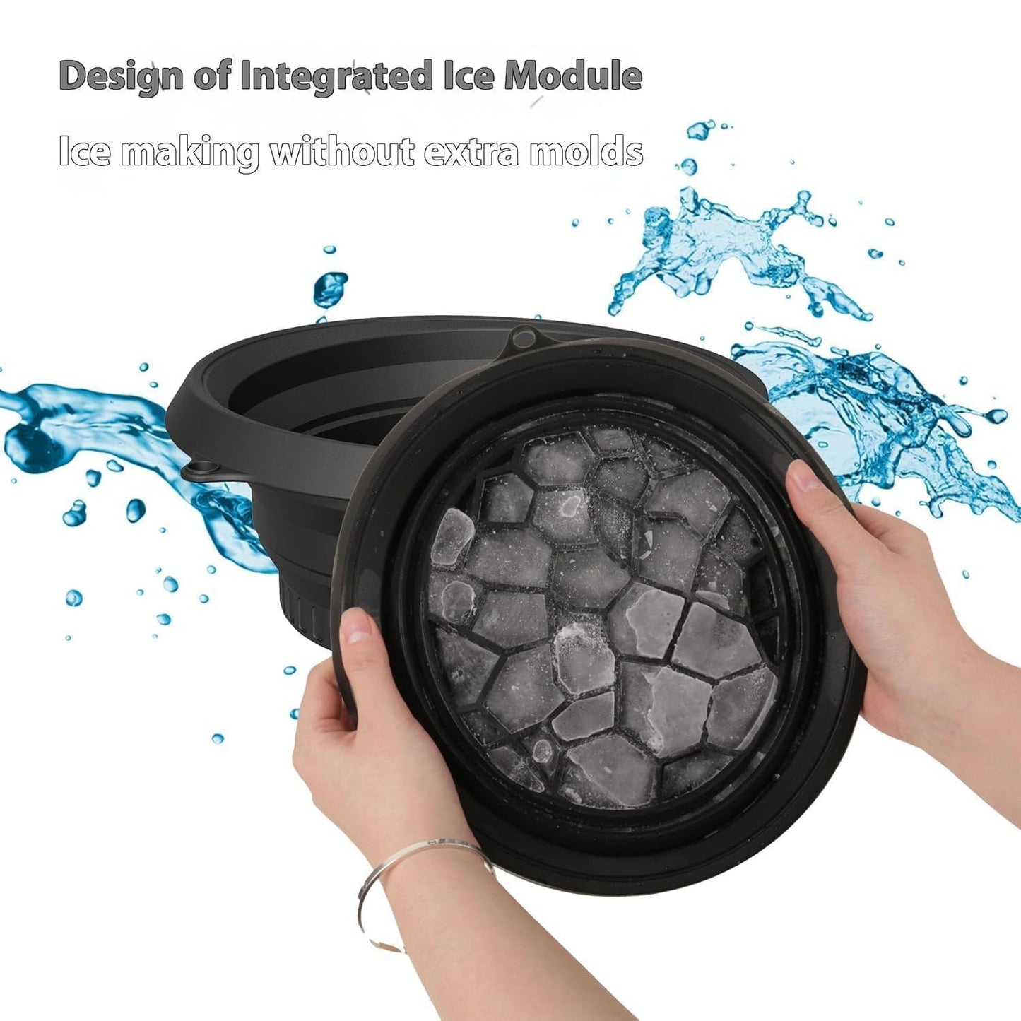 Facial Ice Bath Bowl | Cold Therapy Skincare Tool at Home Women & Men