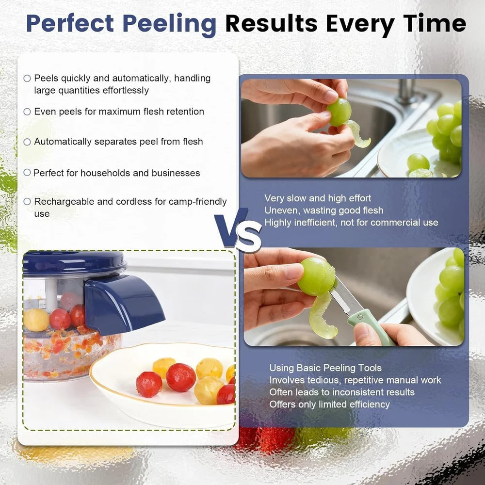 Rechargeable Fruit & Vegetable Peeling Machine