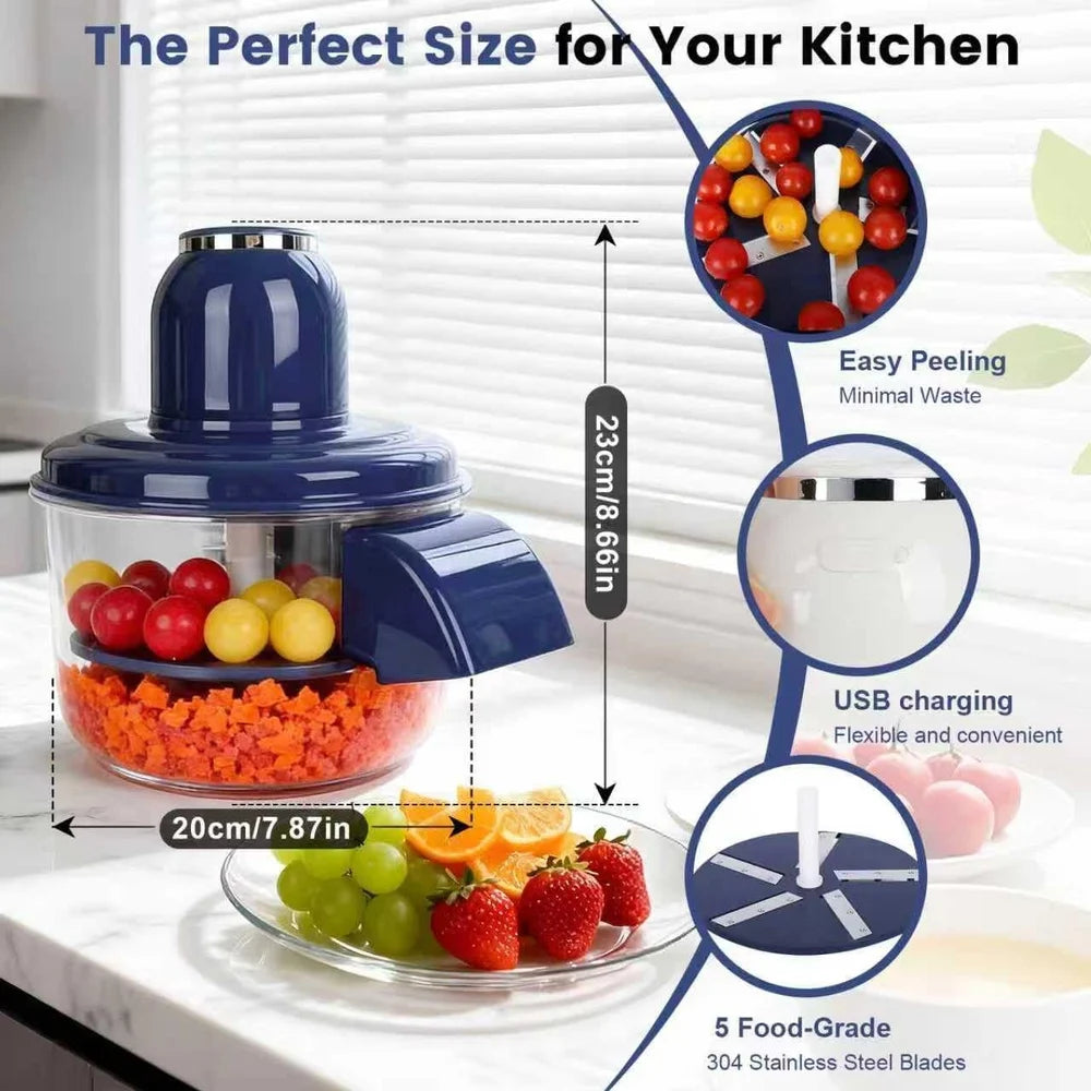 Rechargeable Fruit & Vegetable Peeling Machine