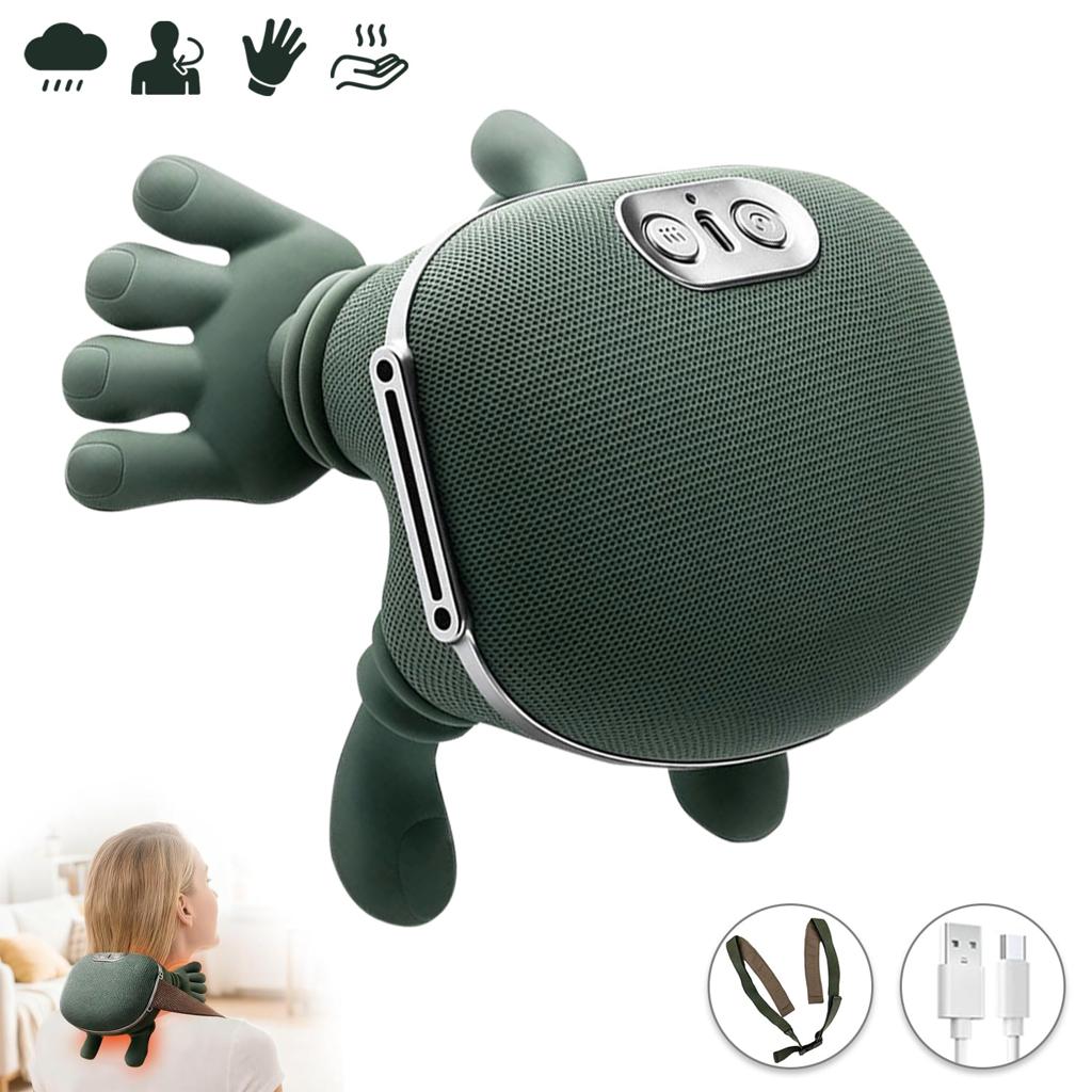 More2Home neck and shoulder massager with heat and vibration for at-home relief