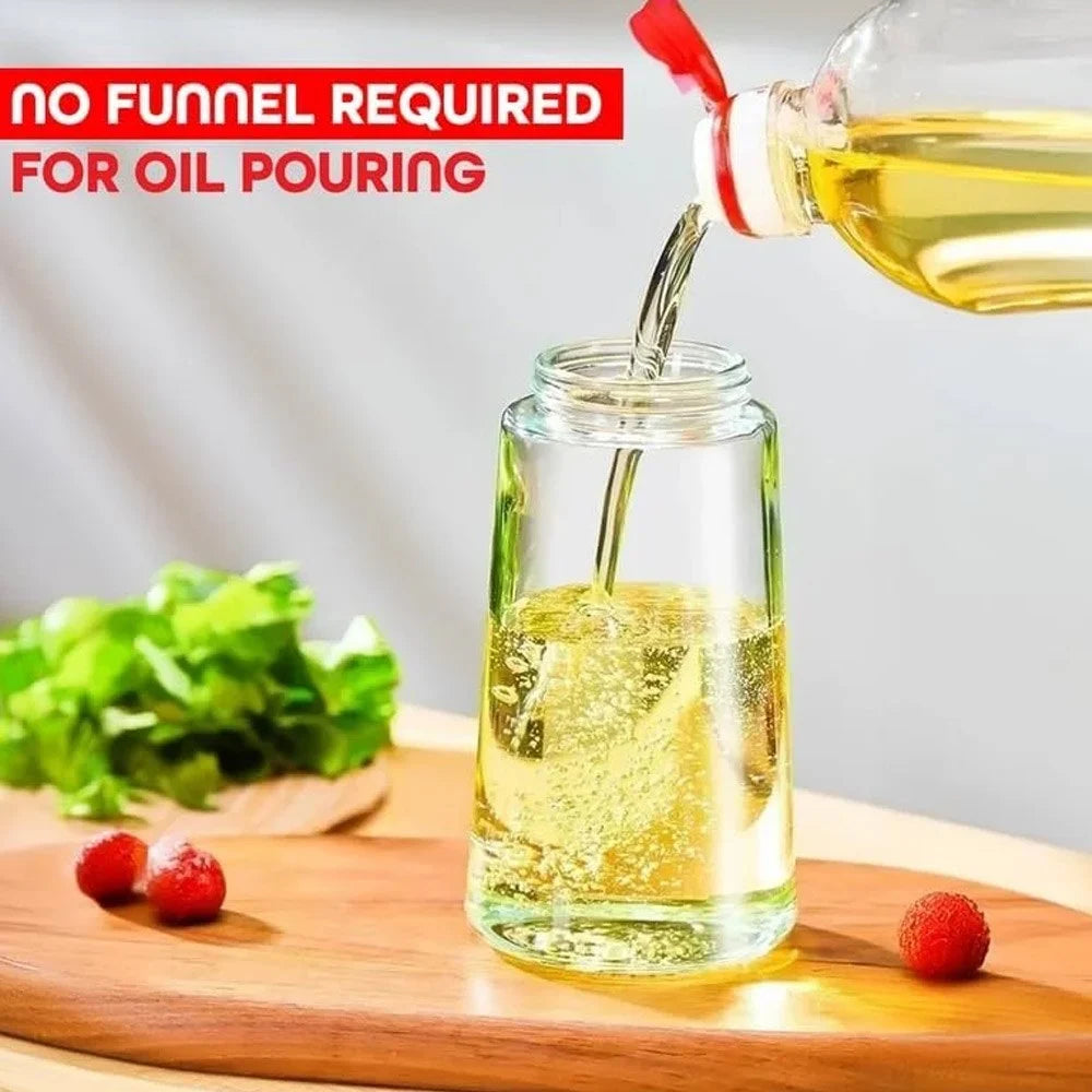 Borosilicate Glass Cooking Oil Spray Bottle - Fine Mist (500 ml)