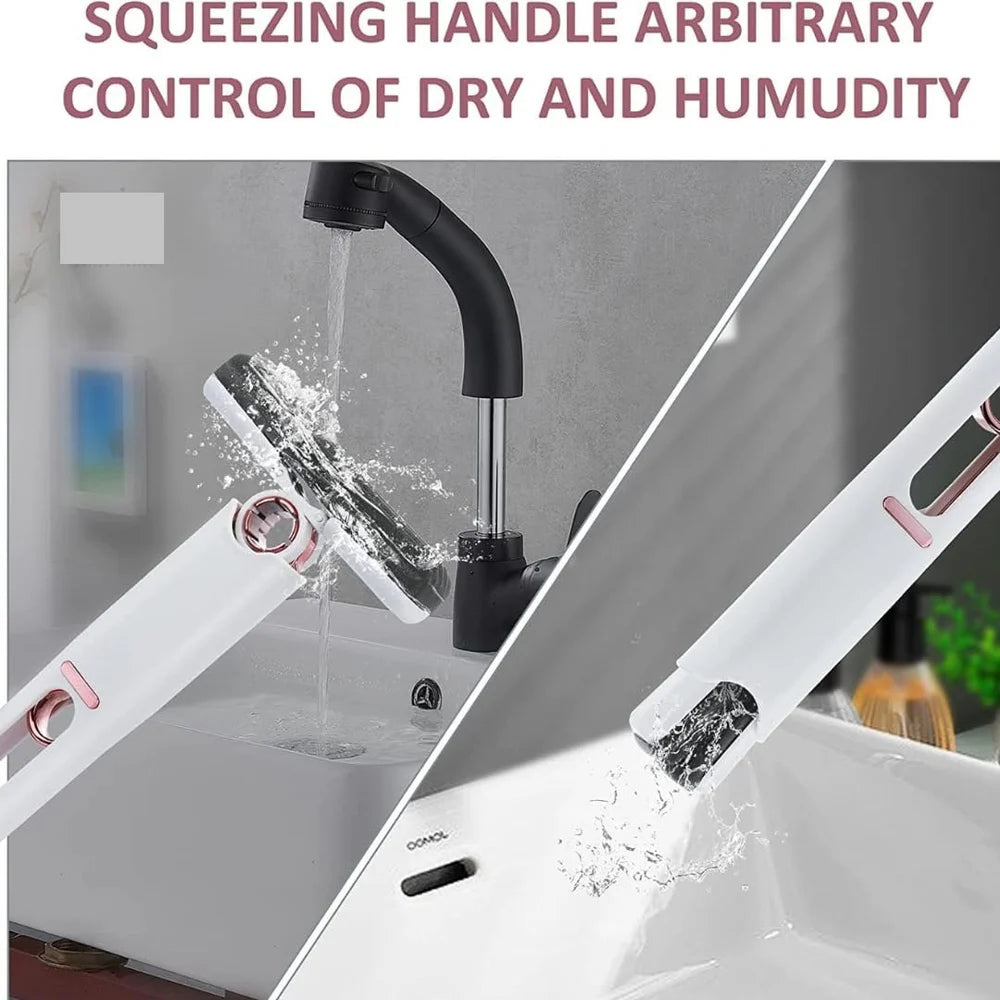 Mini Squeeze Mop – Compact Hands-Free Floor Cleaner with 360° Head